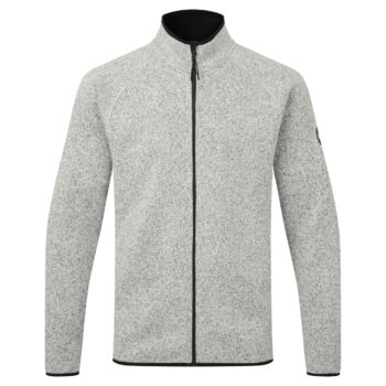 Gill Knit Fleece Jacket - Grey