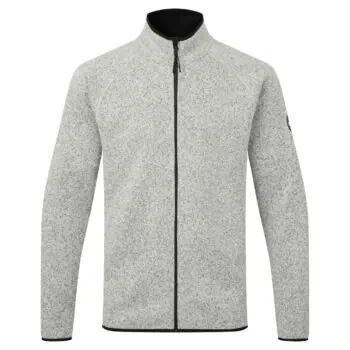 Gill Knit Fleece Jacket - Grey