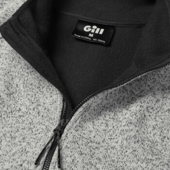 Gill Knit Fleece Jacket - Grey