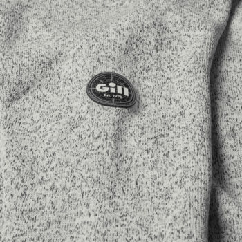 Gill Knit Fleece Jacket - Grey