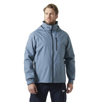 Helly Hansen Crew Hooded Midlayer Jacket 2.0 - Washed Navy