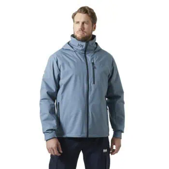 Helly Hansen Crew Hooded Midlayer Jacket 2.0 - Washed Navy