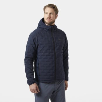 Helly Hansen HP Hybrid Stretch Hooded Insulator - Navy