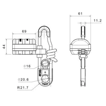 Lalizas Hydrostatic Release Unit for Liferafts - Image