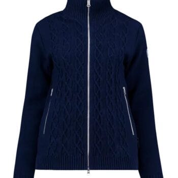 Holebrook Marianne Fullzip Windproof Sweater - Navy