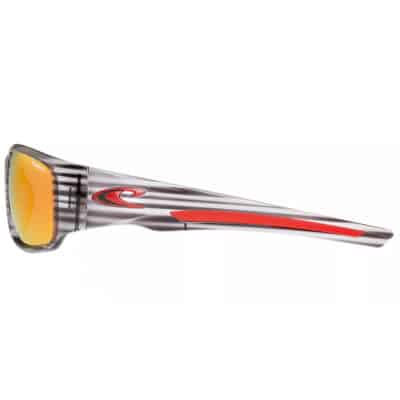 O'Neill Zepol 2.0 Sunglasses Gloss Grey Stripes / Red - Image