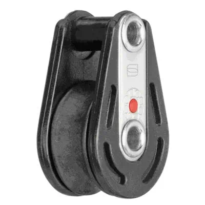Sprenger Ball Bearing Block 8mm - 1 Sheave, Hollow Axles - Image