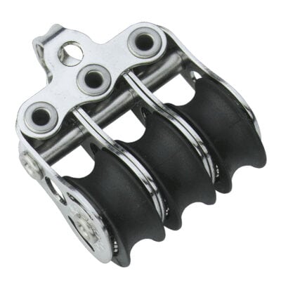 Sprenger Micro XS Block Ball Bearing 6mm - 3 Sheaves, Bow - Image