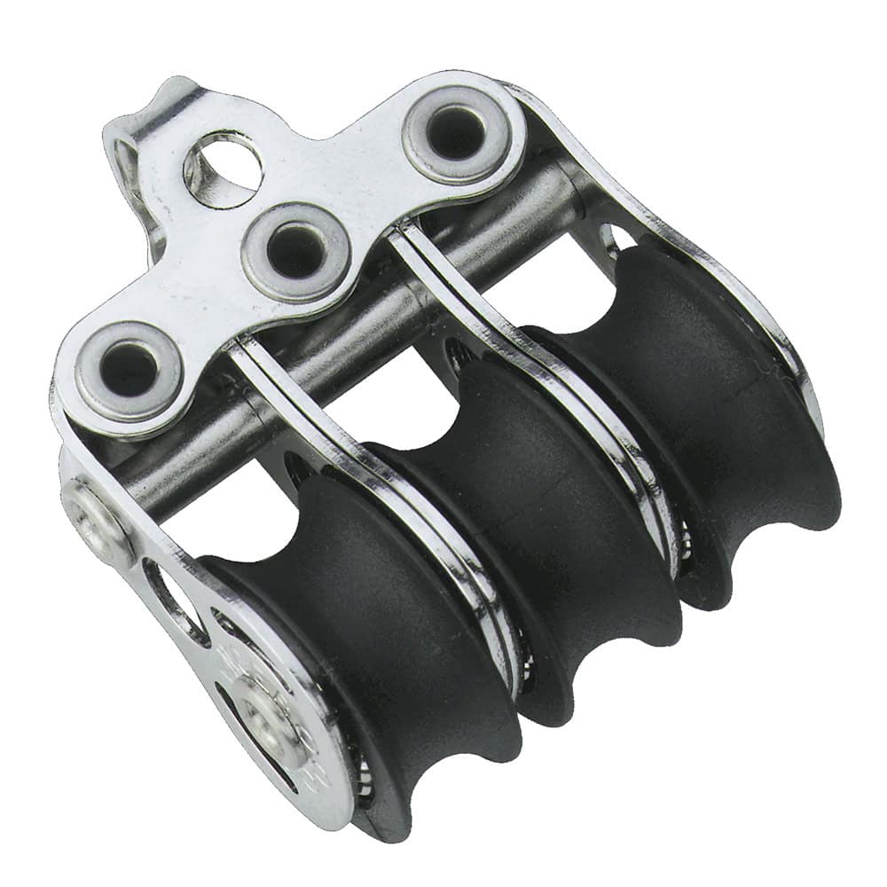 Sprenger Micro XS Block Ball Bearing 6mm - 3 Sheaves, Bow - Image