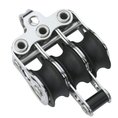 Sprenger Micro XS Block Ball Bearing 6mm - 3 Sheaves, Bow, Becket - Image