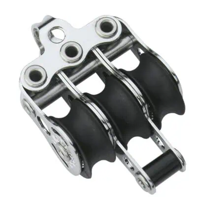 Sprenger Micro XS Block Ball Bearing 6mm - 3 Sheaves, Bow, Becket - Image