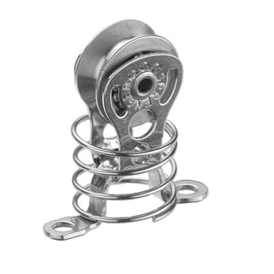 Sprenger Micro XS Block For Wire Ball Bearing 4mm - 1 Sheave, Through Bow, Spring, Fender Cleat - Image