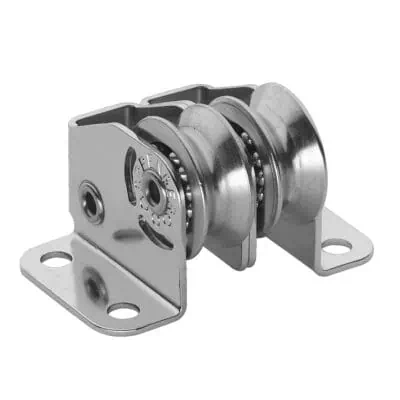Sprenger Micro XS Upright Block For Wire Ball Bearing 4mm - 2 Sheaves - Image