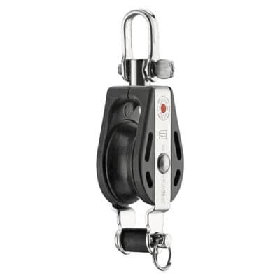 Sprenger S-Block Ball Bearing 8mm - 1 Sheave, Swivel, Becket - Image