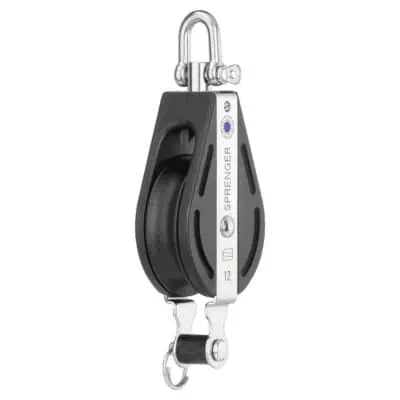 Sprenger S-Block Needle Bearing 12mm - 1 Sheave, Swivel, Becket - Image