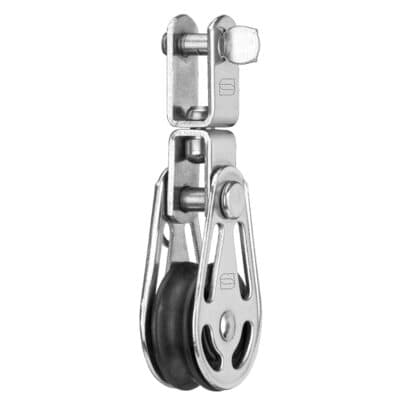 Sprenger Sliding Bearing Block 6mm - 1 Sheave, Swivel - Image