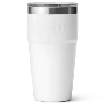 YETI Rambler 20 oz (591ml) Stackable Cup - White