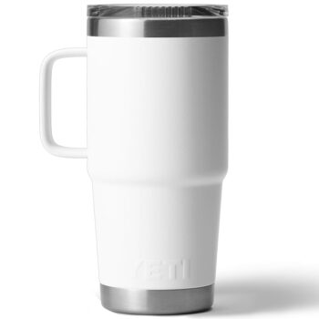 YETI Rambler 20oz (591ml) Travel Mug - White