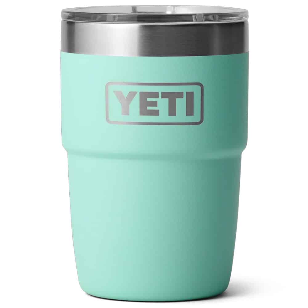 YETI Rambler 8 oz (236 ml) Stackable Cup - Seafoam (Ceramic Lining)