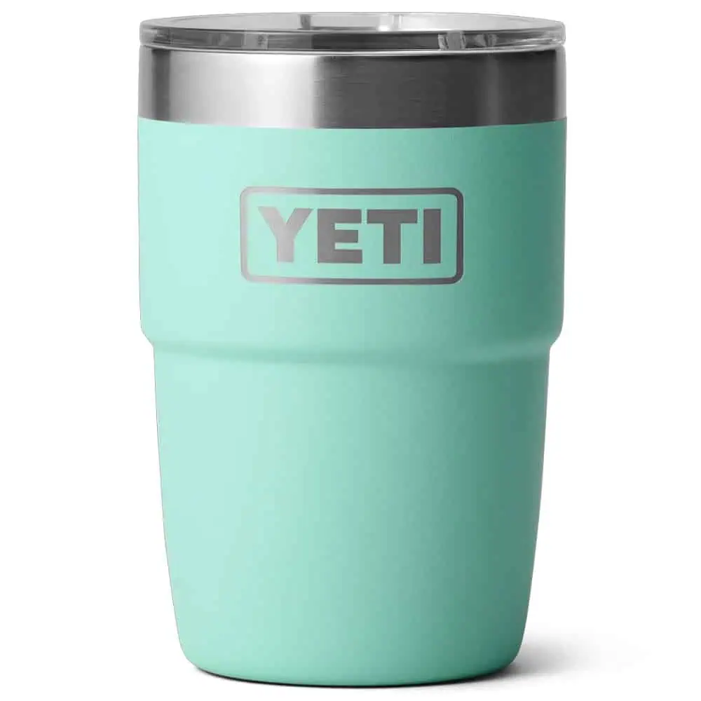 YETI Rambler 8 oz (236 ml) Stackable Cup - Seafoam (Ceramic Lining)