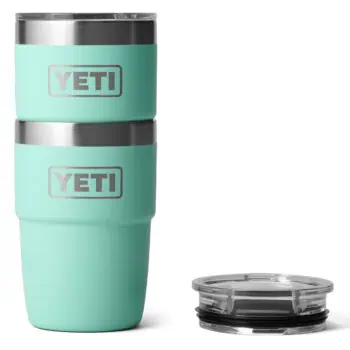 YETI Rambler 8 oz (236 ml) Stackable Cup - Seafoam (Ceramic Lining)
