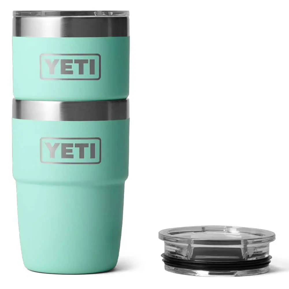 YETI Rambler 8 oz (236 ml) Stackable Cup - Seafoam (Ceramic Lining)