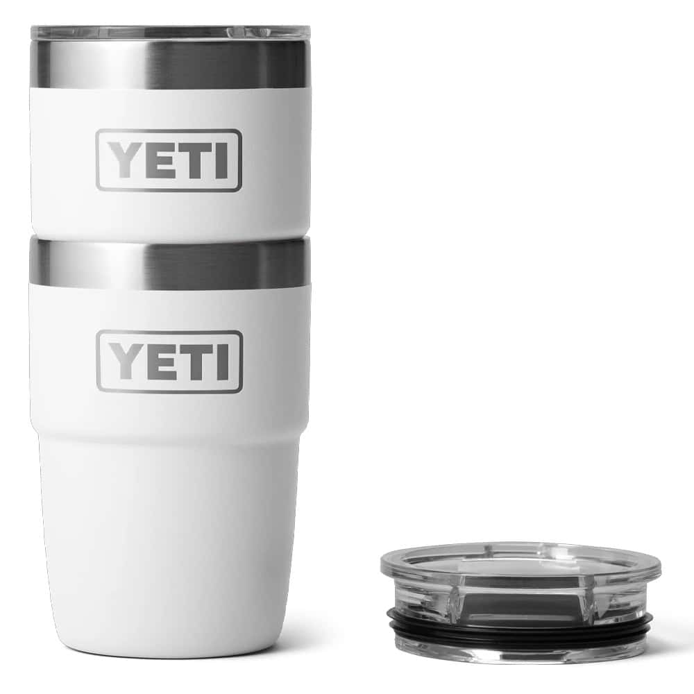 YETI Rambler 8 oz (236 ml) Stackable Cup - White (Ceramic Lining)