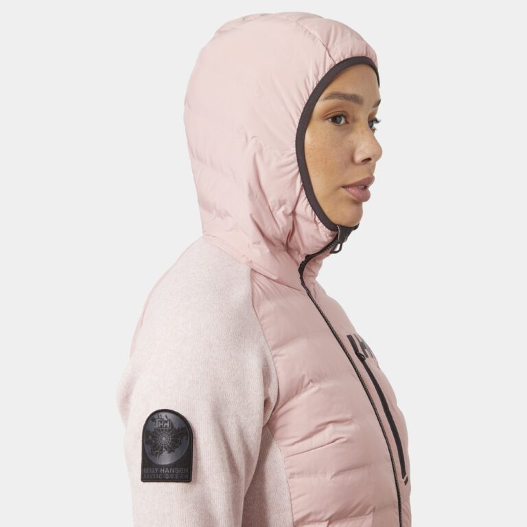 Felpa Con Cappuccio Helly Hansen W Arctic Ocean Hoodie – Donna – Cotone Biologico Morbido