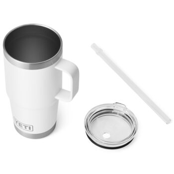 YETI Rambler 25 oz (739 ml) Straw Mug - White