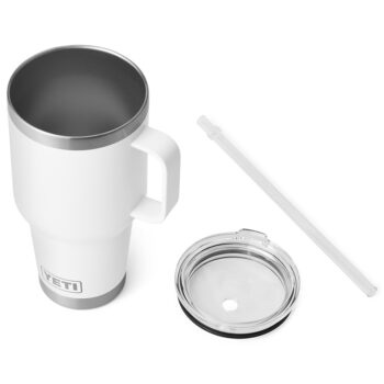 YETI Rambler 35 oz (1 L) Straw Mug - White