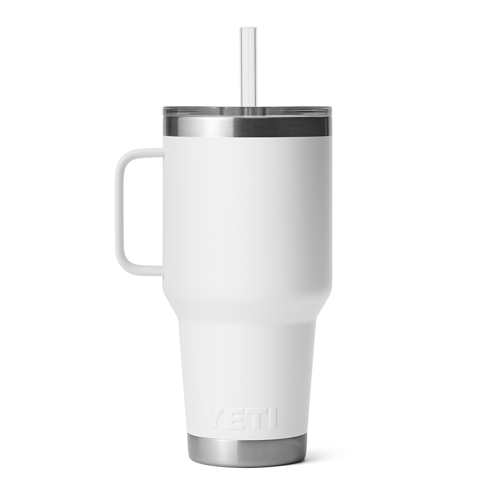 YETI Rambler 35 oz (1 L) Straw Mug - White