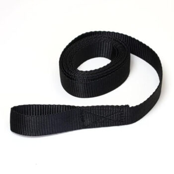 Aquamarine Sail - Ties 25mm Webbing - 2m Length - Pack of 4 - Black