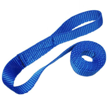 Aquamarine Sail - Ties 25mm Webbing - 2m Length - Pack of 4 - Blue