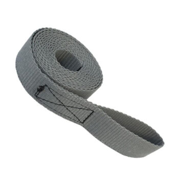 Aquamarine Sail - Ties 25mm Webbing - 2m Length - Pack of 4 - Grey