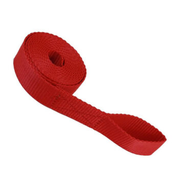 Aquamarine Sail - Ties 25mm Webbing - 2m Length - Pack of 4 - Red