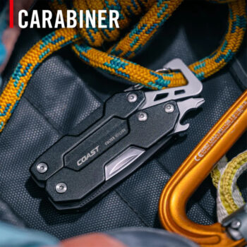 Coast MTC300 Colter Compact Multi-tool with Carabiner - Image