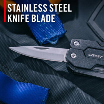 Coast MTC300 Colter Compact Multi-tool with Carabiner - Image