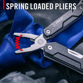 Coast MTC300 Colter Compact Multi-tool with Carabiner - Image