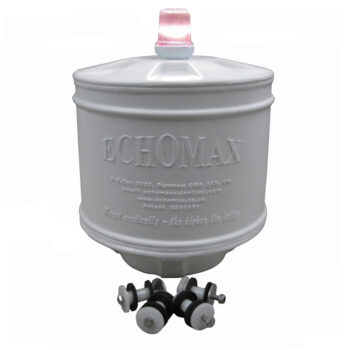 Echomax EM230 Compact Radar Reflector With Lalizas LED Light - Image