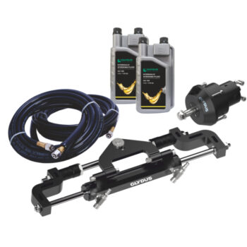 Glydus Hydraulic Steering Kit for Outboards up to 115 Hp - Image