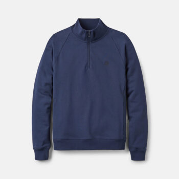 Henri Lloyd Kinsale Quarter Zip Sweat - Navy Blue - Image
