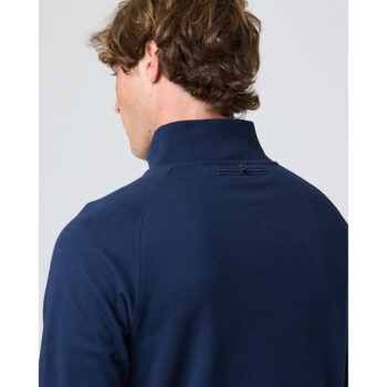 Henri Lloyd Kinsale Quarter Zip Sweat - Navy Blue - Image