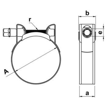 Mikalor Supra Heavy Duty Bolt Clamps W4 - Image