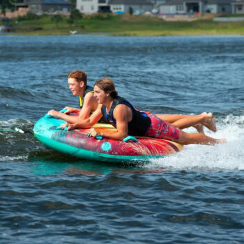 O'Brien Super Screamer Paradise Towable 2 Person Inflatable Deck Tube - Image