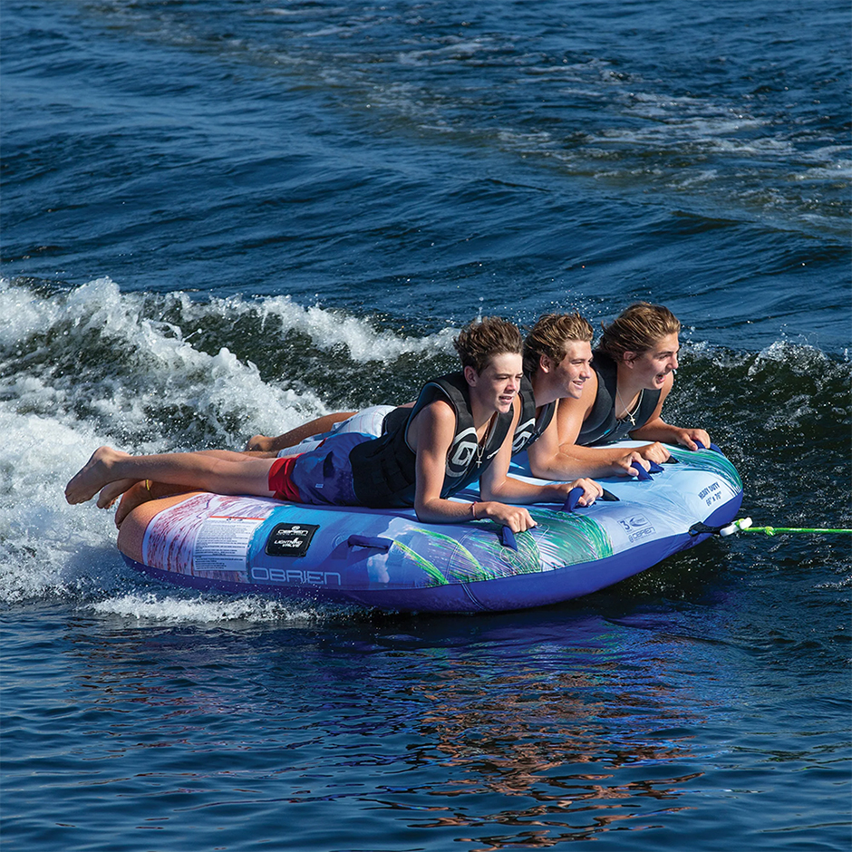 O'Brien Super Screamer Paradise Towable 3 Person Inflatable Deck Tube - Image
