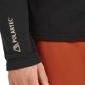 O'Neill Cruz Jack's Polartec Half-Zip Fleece - Black Out