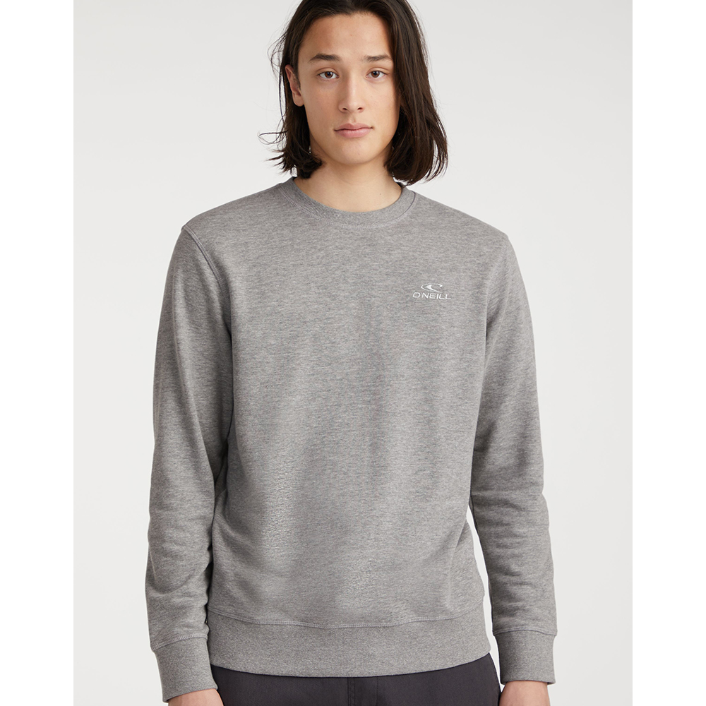 O'Neill Small Logo Crew Sweatshirt - Silver Melee