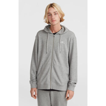 O'Neill Small Logo Full-Zip Hoodie - Silver Melee