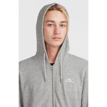 O'Neill Small Logo Full-Zip Hoodie - Silver Melee
