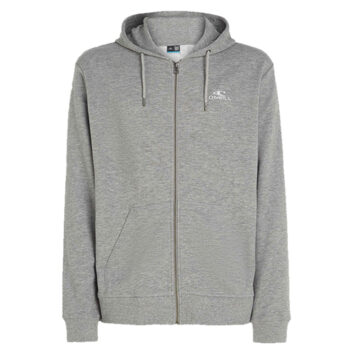 O'Neill Small Logo Full-Zip Hoodie - Silver Melee